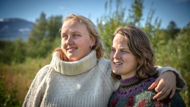 Alene i Vildmarken 2021 Camilla og Martha