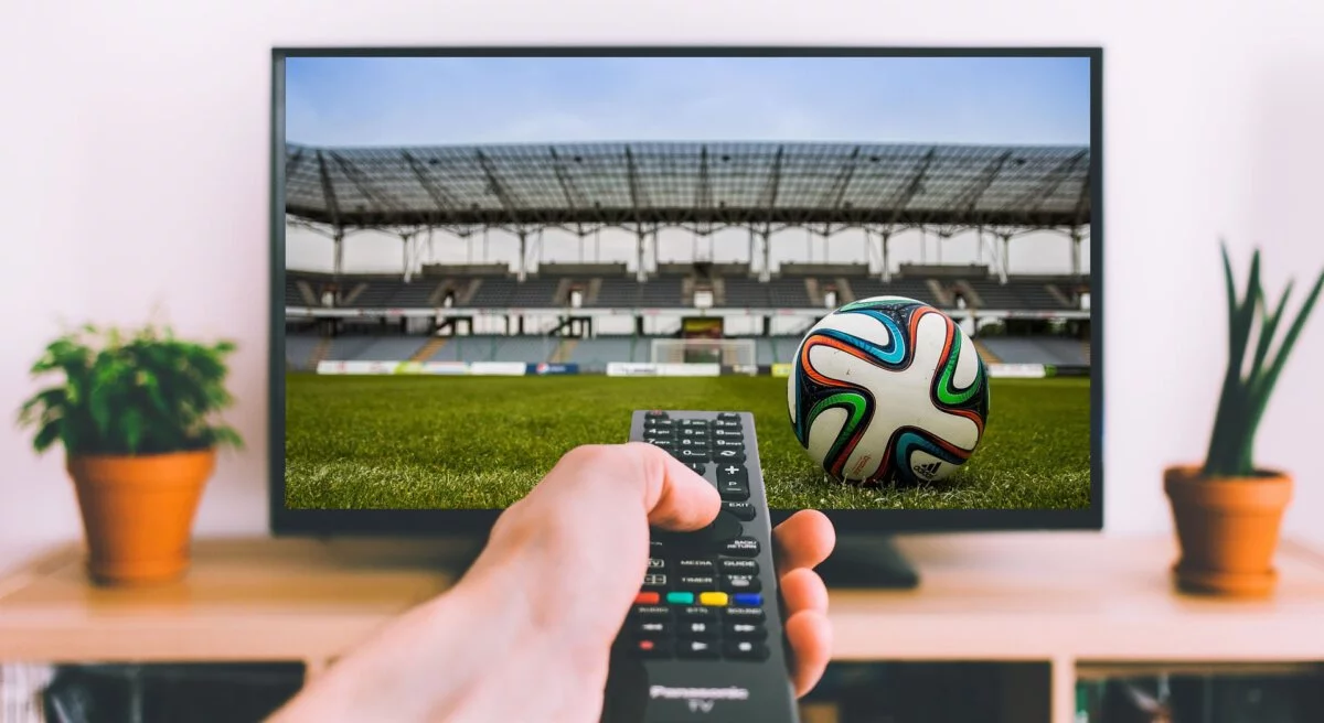 Fodbold TV fjernbetjening