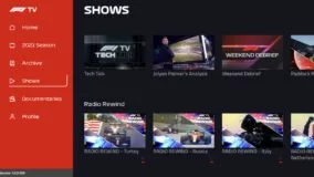 F1TV TV app