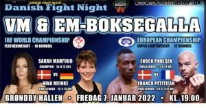 danish fight night boksning brev mogens palle