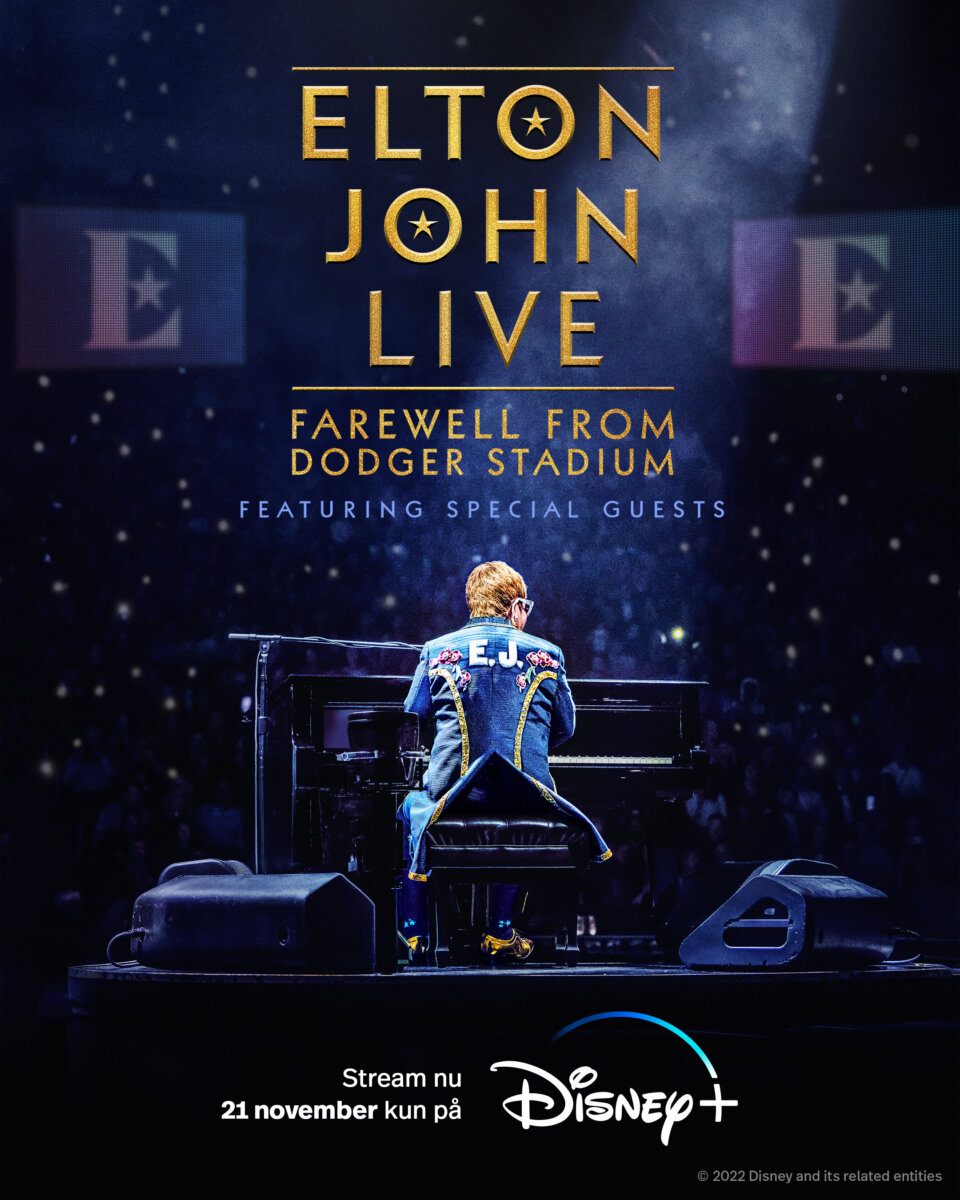 Elton John Live: Farewell From Dodger Stadium | Live concert event streaming November 21 | Disney+