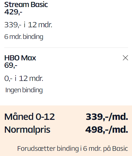 Allente Stream Basic Black Week tilbud