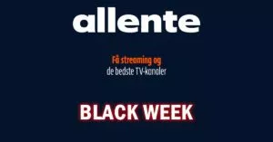 allente Black week tilbud 2022