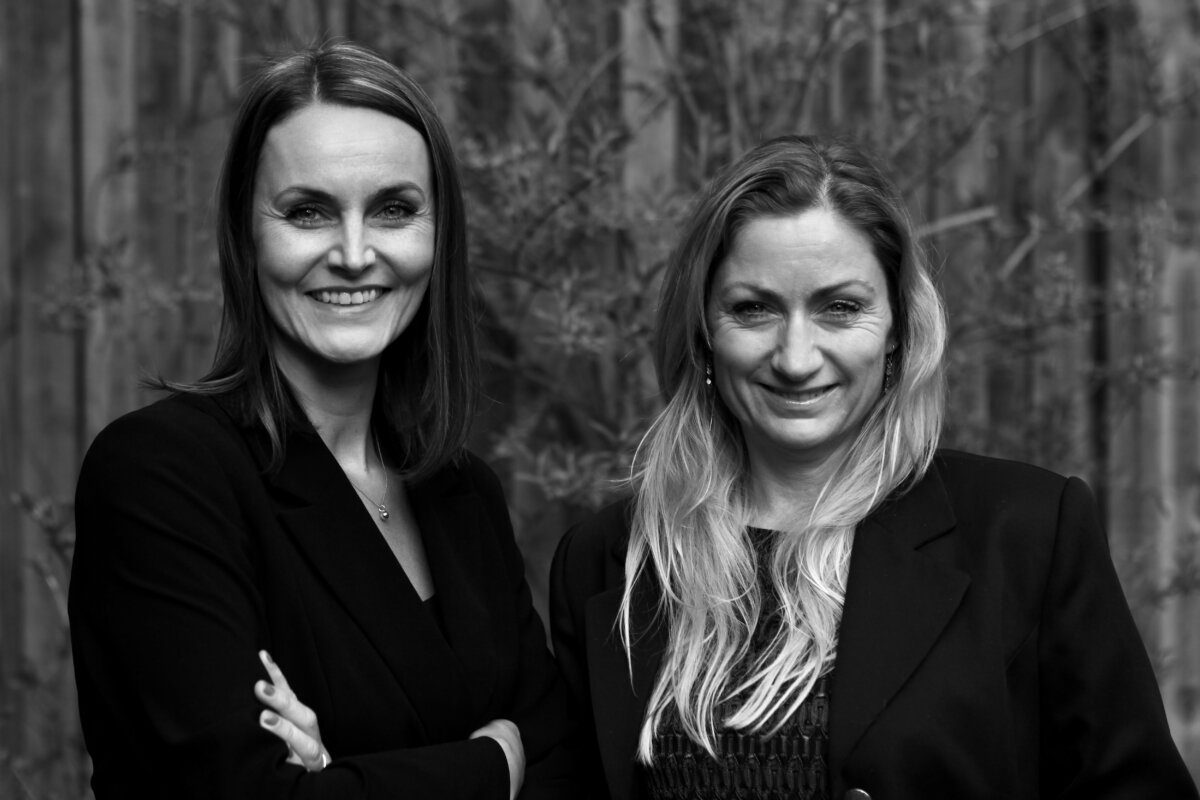 Lenette og Katrine Blu