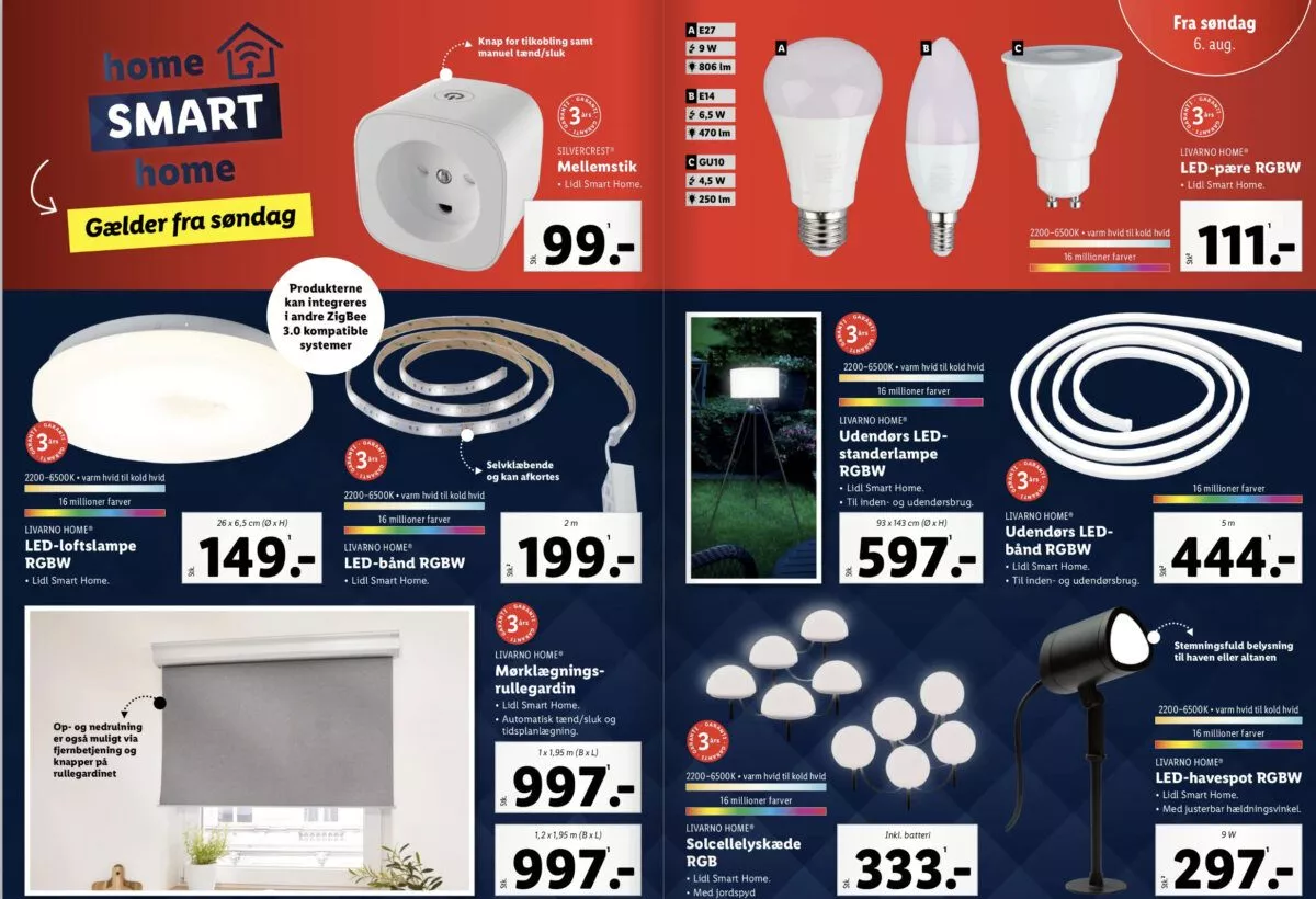 smart home lidl 6 august 2023