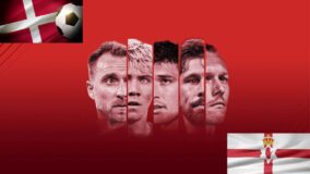 Nordirland – Danmark – EM Kvalifikation mandag aften på TV