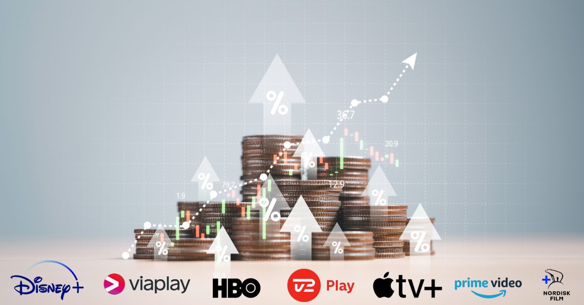 Streamingtjenester prisstigninger 2023