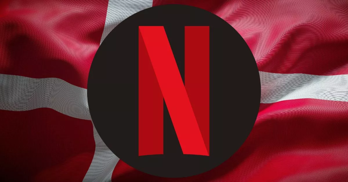 Netflix Danmark flag
