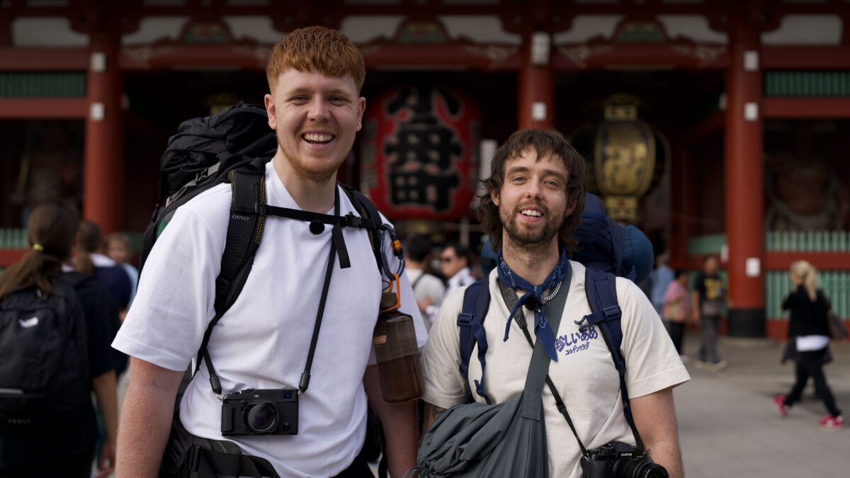 Først til verdens ende 2024 Martin og Sebastian