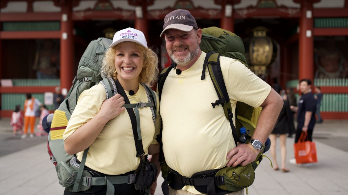 Først til verdens ende 2024 Michael og Mette