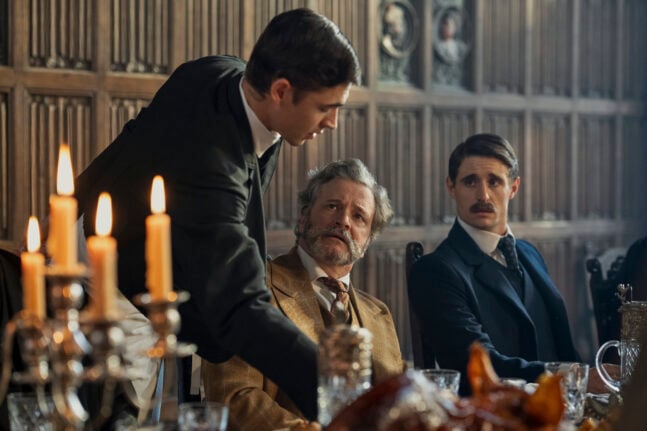 Hero Fiennes Tiffin Donal Finn Colin Firth Photo credit Dan Smith