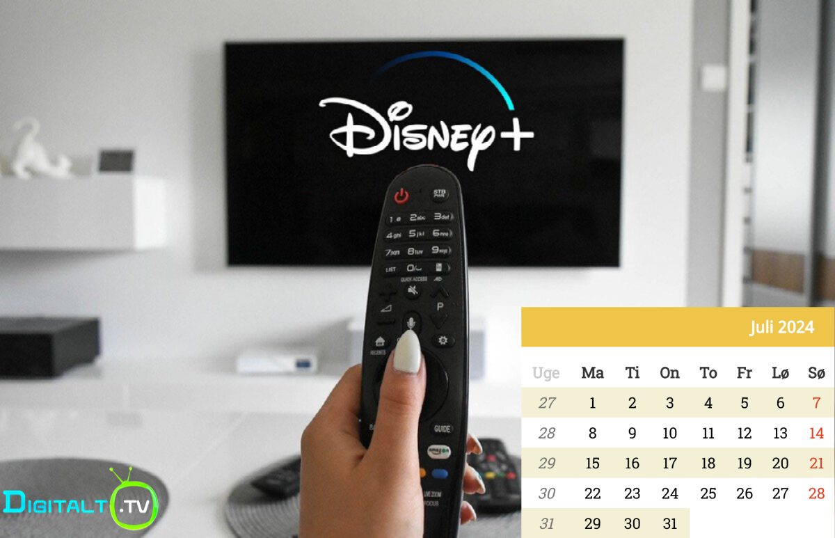 Nyt på Disney+ juli 2024 Månedsguide