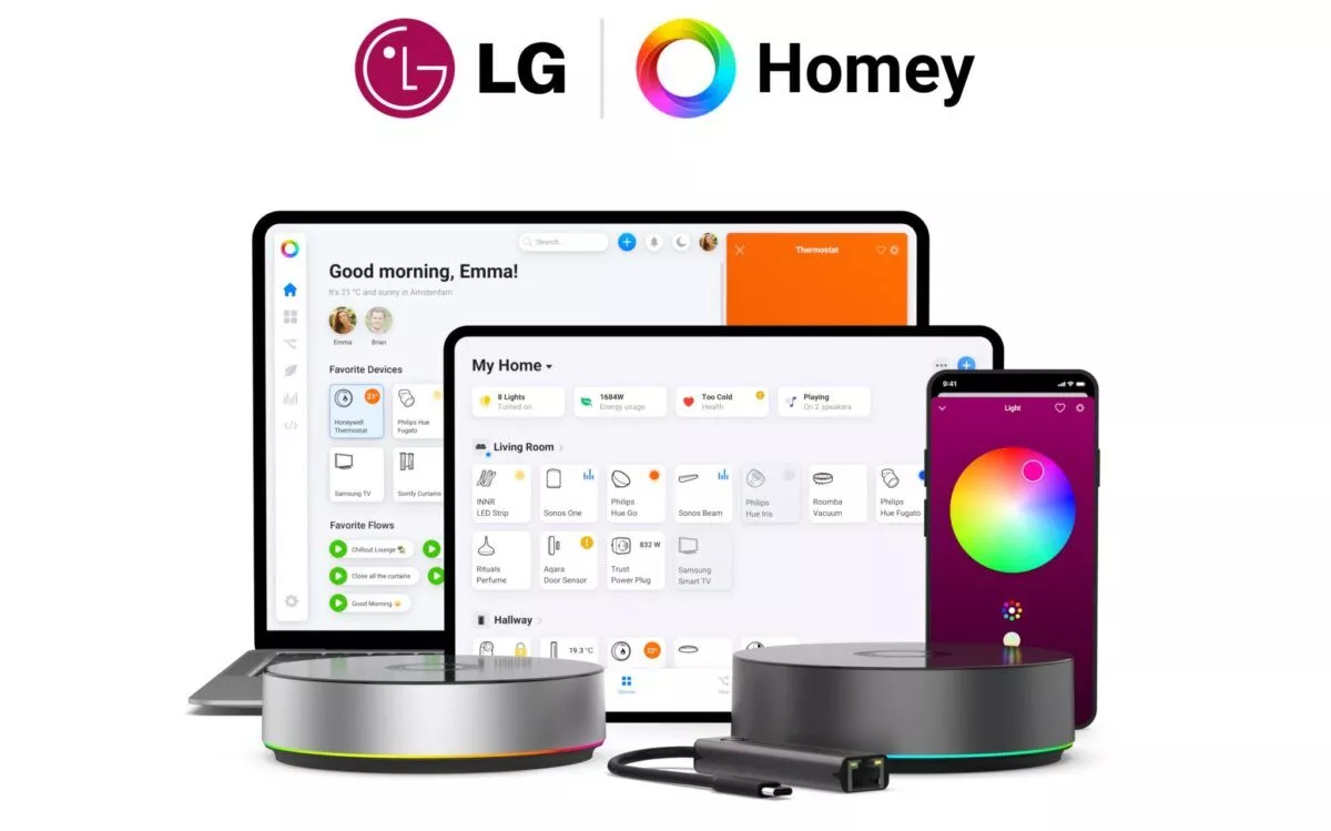 Homey får ny ejer: LG køber 80% af Athom smarthome virksomheden