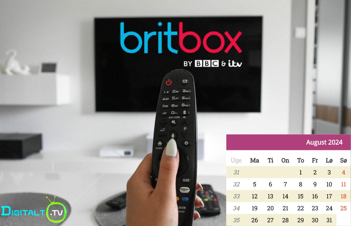 Nyt på Britbox august 2024 Månedsguide
