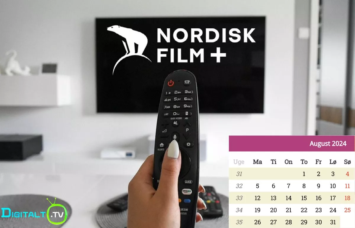 Nyt på Nordisk Film+ august 2024 Månedsguide