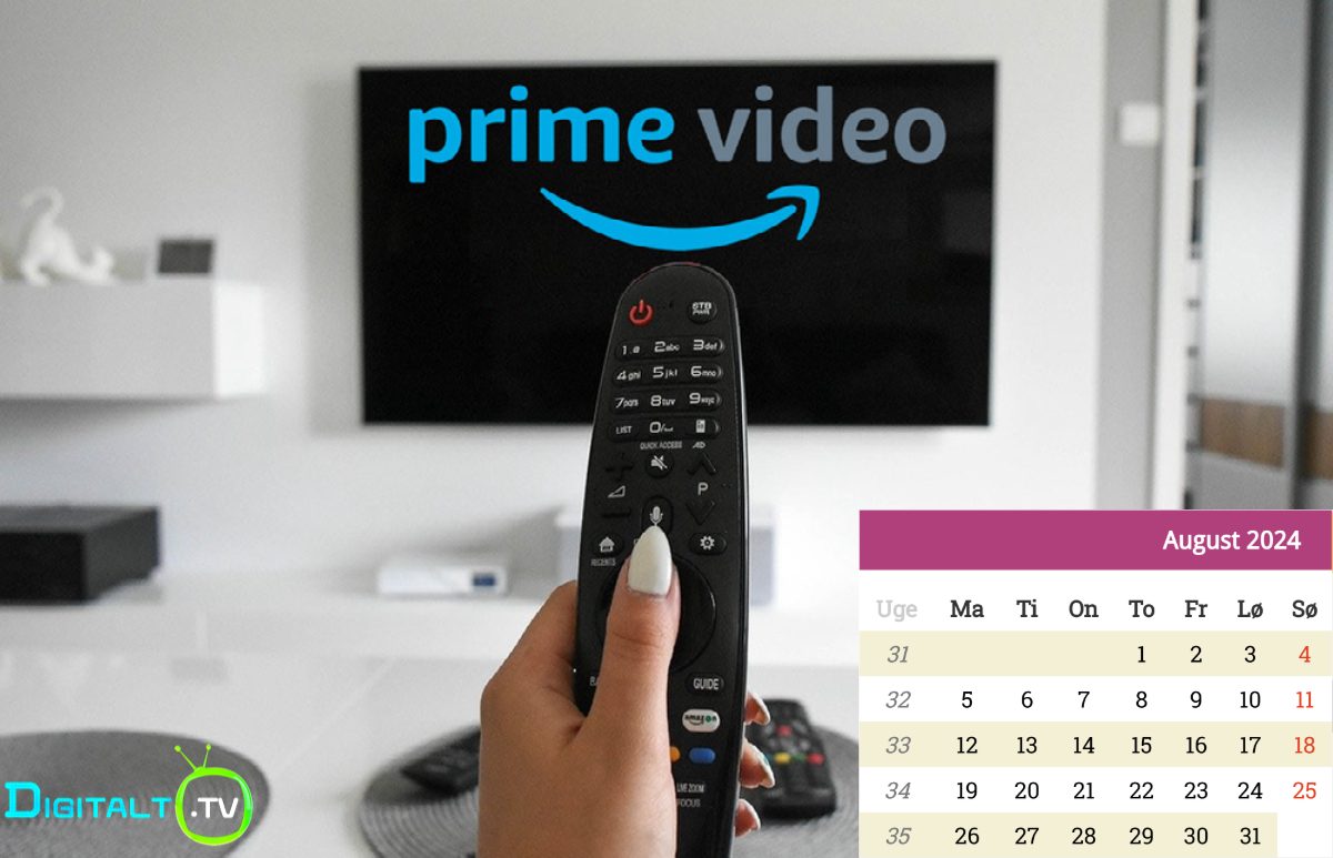 Nyt på Prime Video august 2024 Månedsguide