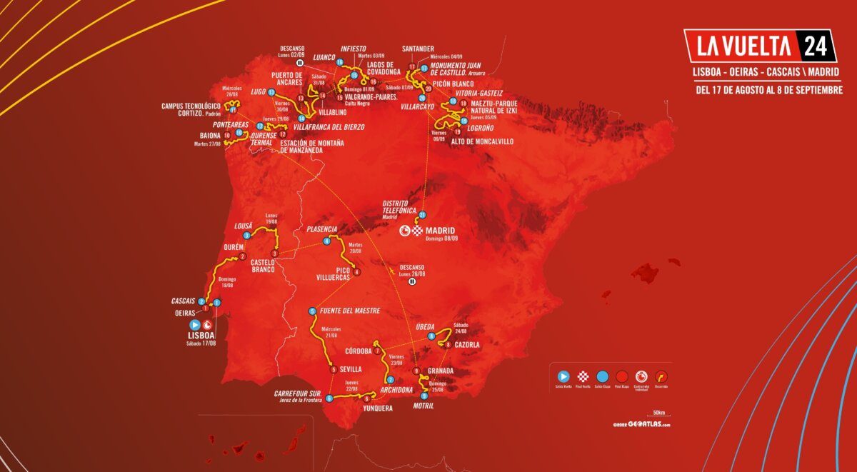 Vuelta Espana 2024 TV og Streaming