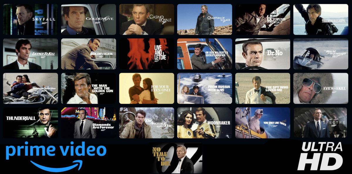 James Bond 007 UHD Prime Video