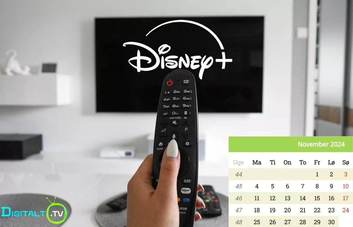 Nyt på Disney+ november 2024 Månedsguide