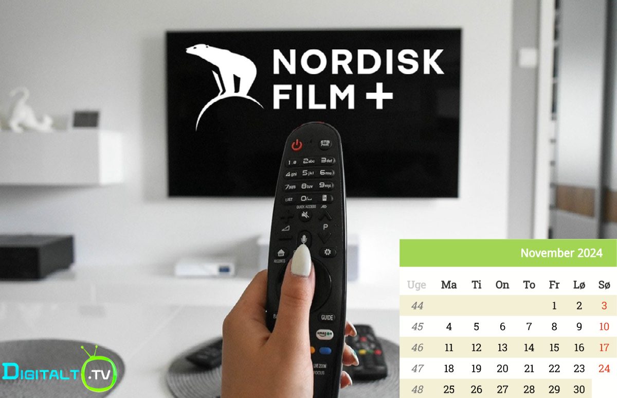 Nyt på Nordisk Film+ november 2024 Månedsguide