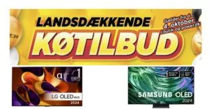 83" OLED TV i stort køtilbud prisfald