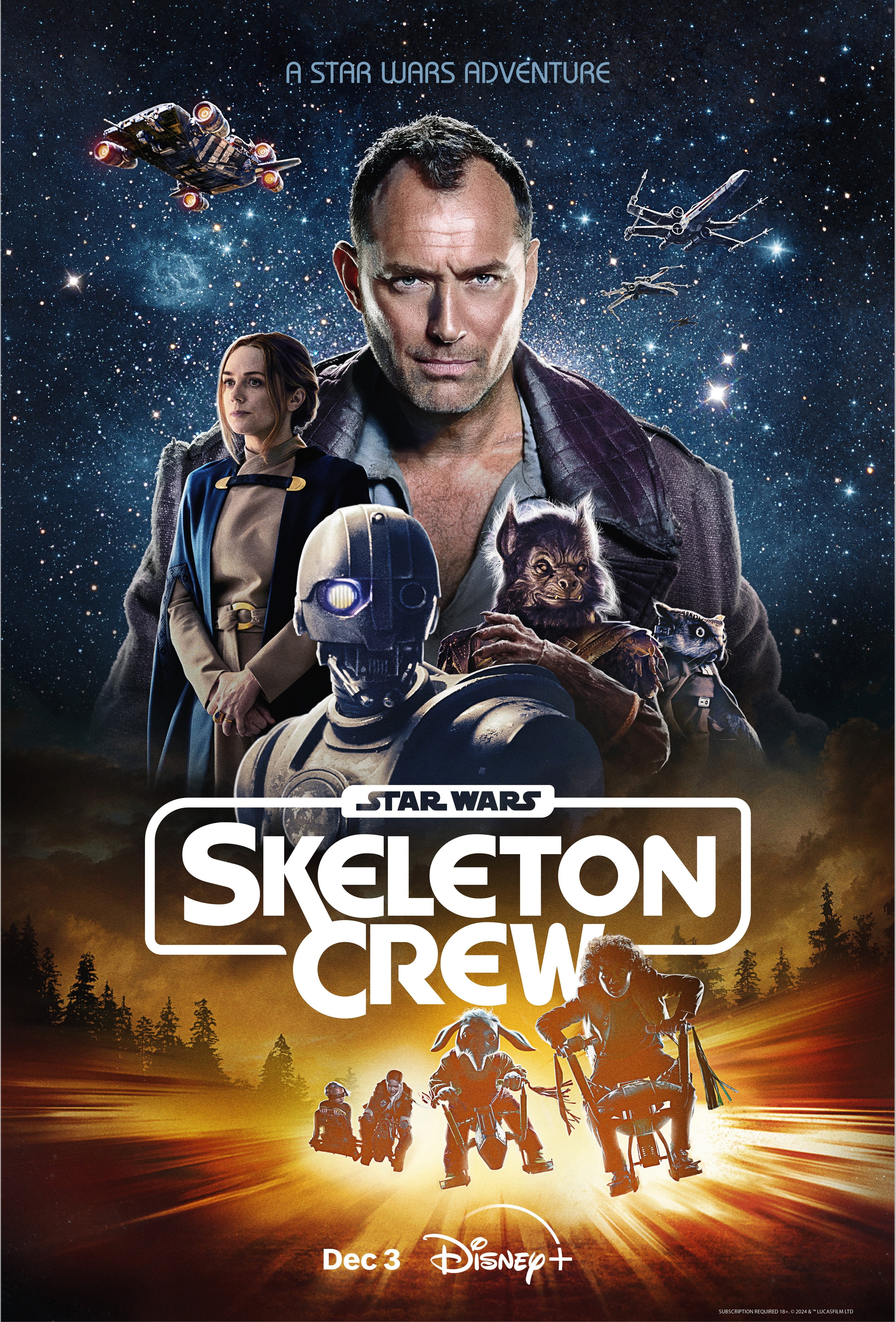 Skeleton Crew | Official Trailer | Disney+