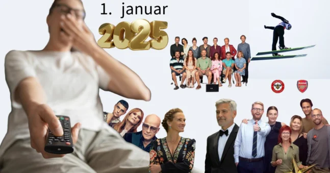 Nytårsdag 2025 – 1. januar på TV og Streaming