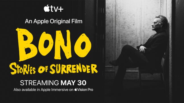 Bono: Stories of Surrender Apple TV+
