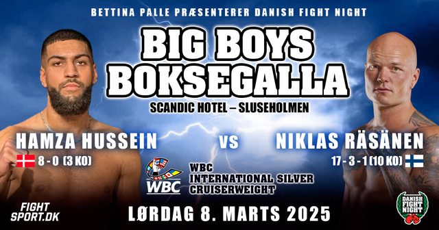 Fightsport.dk viser boksestævner og andet kampsport