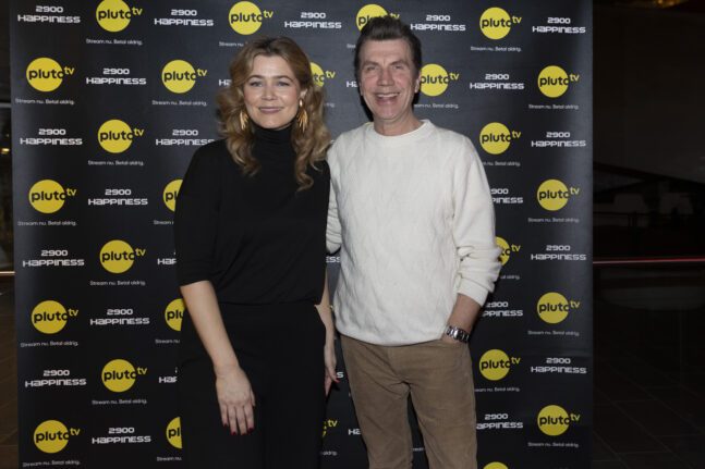 Sofie Lassen-Kahlke og Jesper Lohmann mødte op til presseevent i anledning af serien kommer på Pluto TV