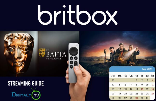 Nyt på Britbox maj 2025 Månedsguide Britbox