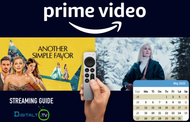 Nyt på Prime Video maj 2025 Månedsguide
