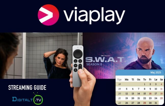 Nyt på Viaplay maj 2025 Månedsguide