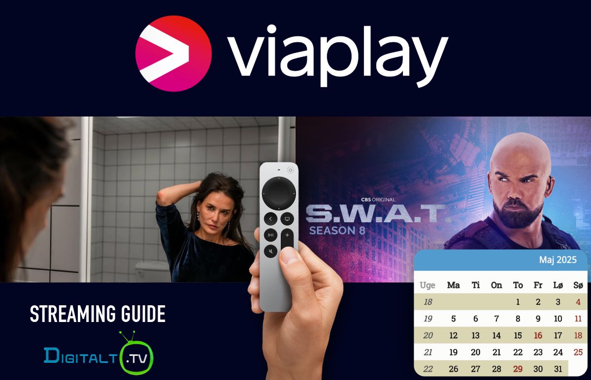 Nyt på Viaplay maj 2025 Månedsguide