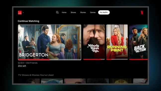 Netflix TV app 2025