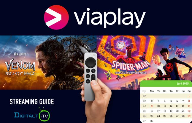 Nyt på Viaplay juni 2025 Månedsguide