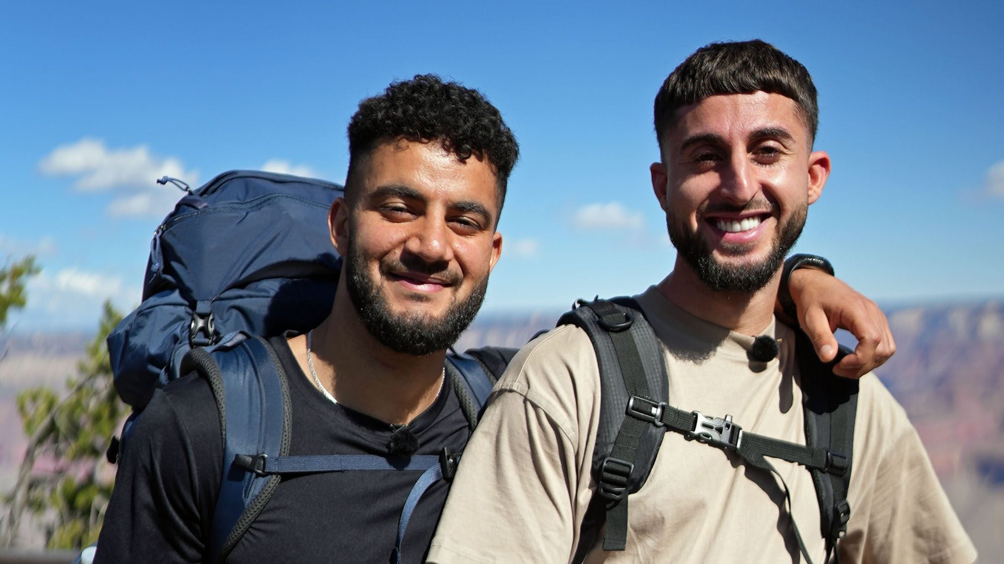 Først til Verdens Ende 2025 TV 2 Mohammed og Rand - gult hold