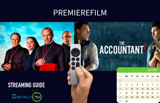 Her er månedens nye filmpremierer på streaming – juni 2025 Månedsguide