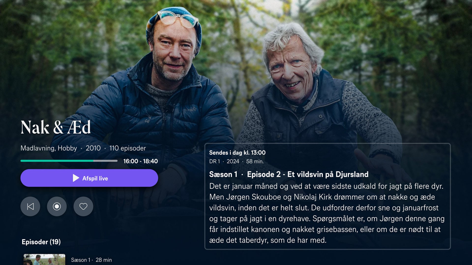 Norlys Play Program blad