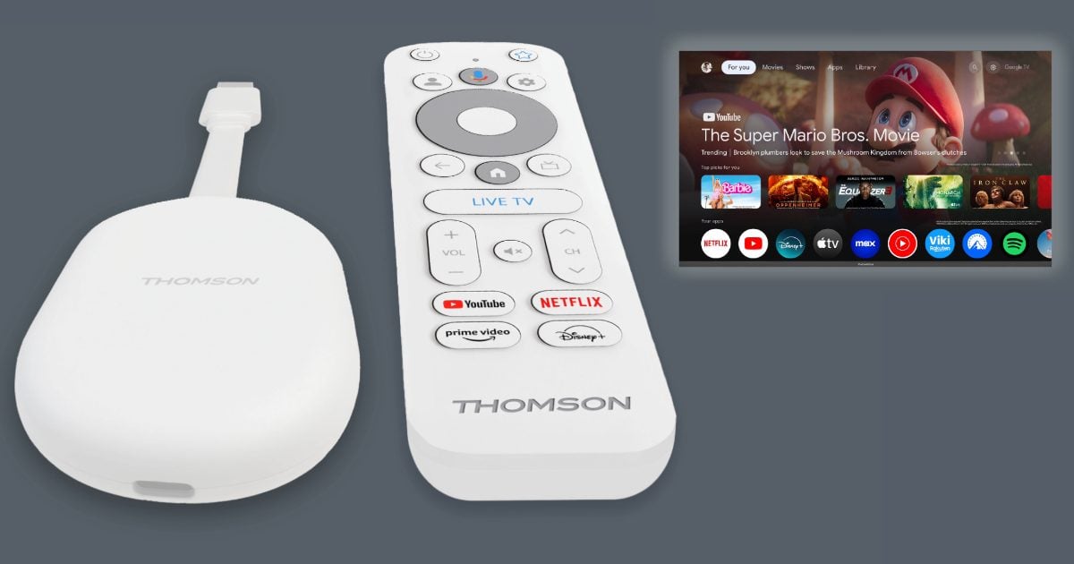 Nu er Thomsons alternativ til Google Chromecast i butikkerne