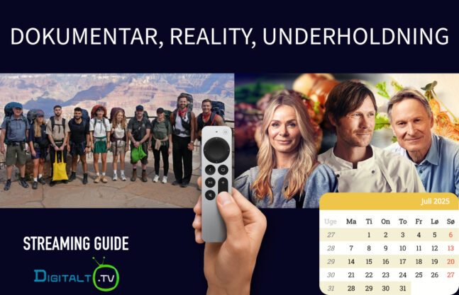Nye dokumentarer og underholdning på streaming i juli 2025 Månedsguide