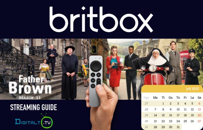 Nyt på Britbox juli 2025 Månedsguide