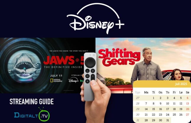Nyt på Disney+ juli 2025 Månedsguide