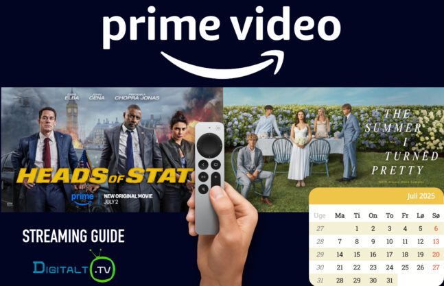 Nyt på Prime Video juli 2025 Månedsguide