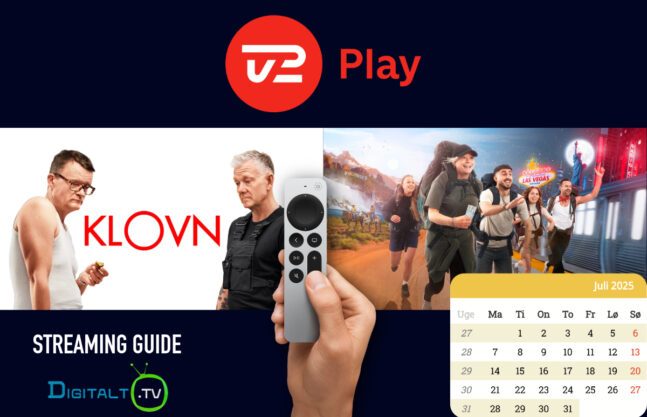Nyt på TV 2 Play Juli 2025 Månedsguide