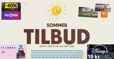 Spar Stort på Streaming og TV i Sommeren 2025 – Her er De Bedste Tilbud