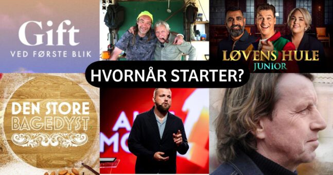 DRTV afsloerer premieredatoer Her er dine yndlingsprogrammer tilbage