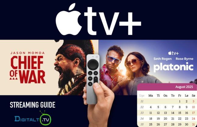 Nyt på Apple TV+ august 2025 Månedsguide