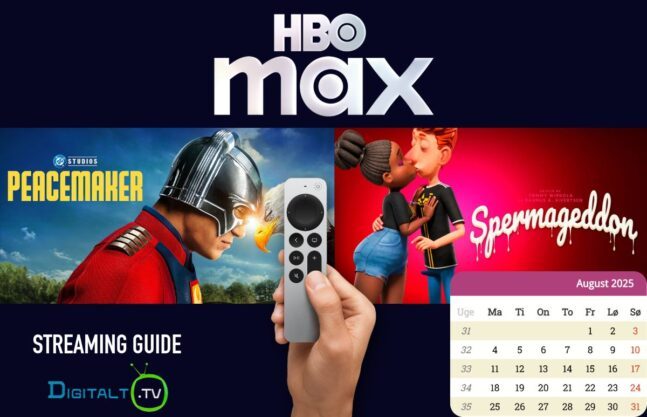 Nyt på HBO Max August 2025 Månedsguide