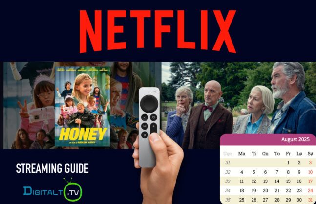 Nyt på Netflix august 2025 Månedsguide